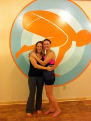 Katie McClelland and I post class